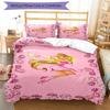 3pcs Winx Club Bedding Set Duvet Cover Closure Includes 1 Duvet Cover & 2 Pillowcases, Soft and Comfortable for All Seasons.