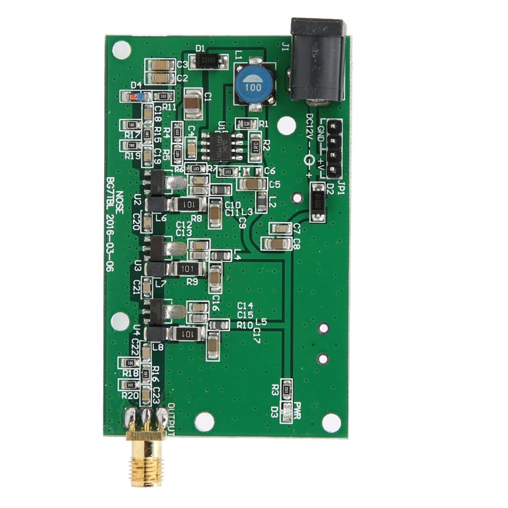 DC12V Signal Generator SMA Interface High Precision Spectrum Tracking Source Noise Signal Generator Module Signal Generation