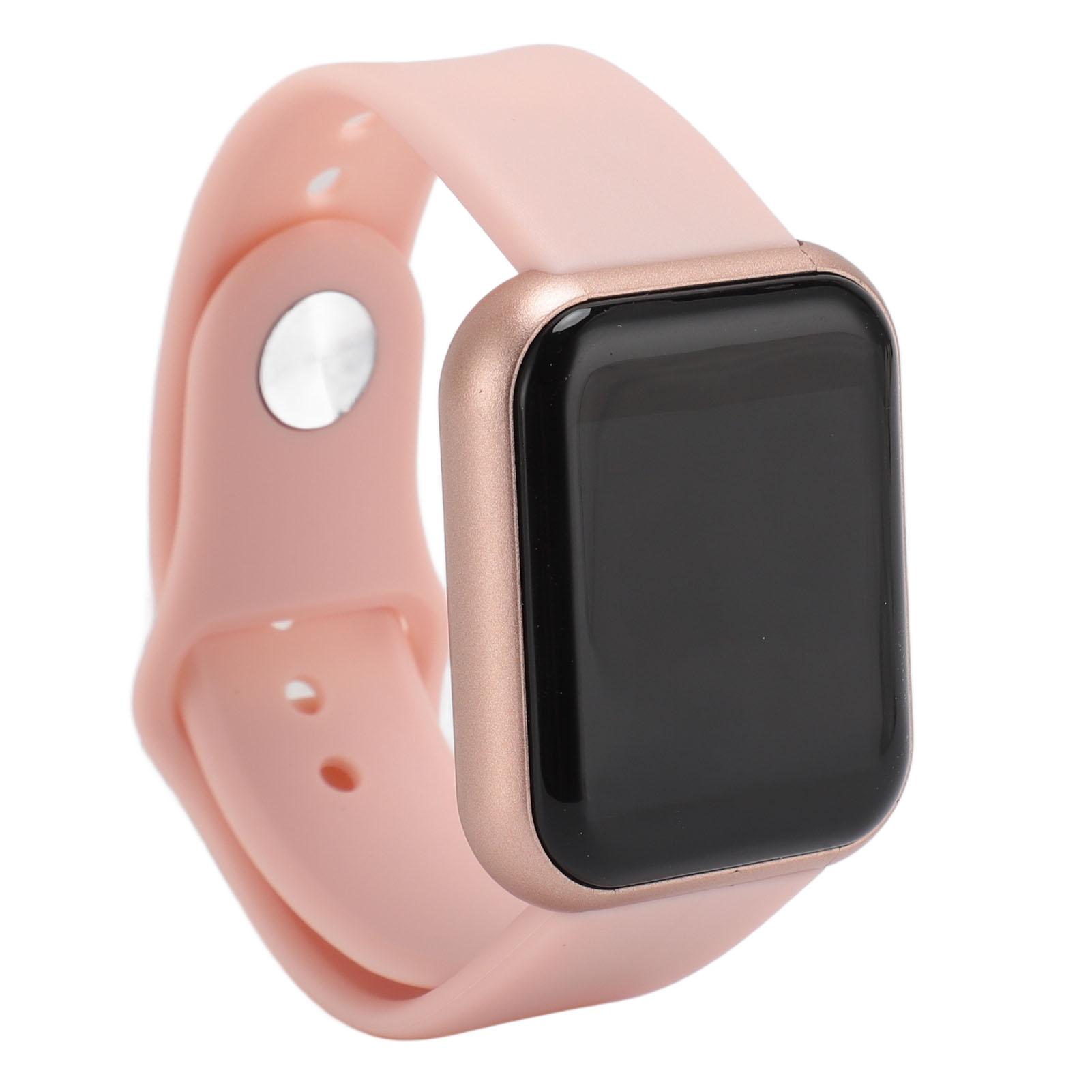 

Умные часы для мужчин и женщин 1,3-дюймовый цветной экран Bluetooth 4.0 IP67 водонепроницаемый сообщение напоминание шаг Pink