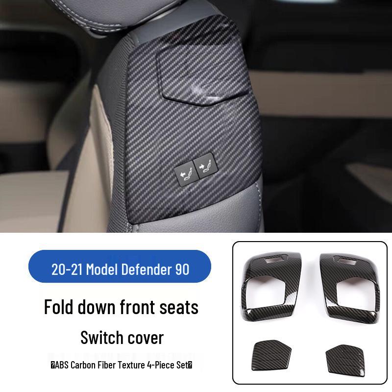 Interior Trim Cover for 2020-2025 Land Rover Defender 90 Front Seat Fold-Down Switch