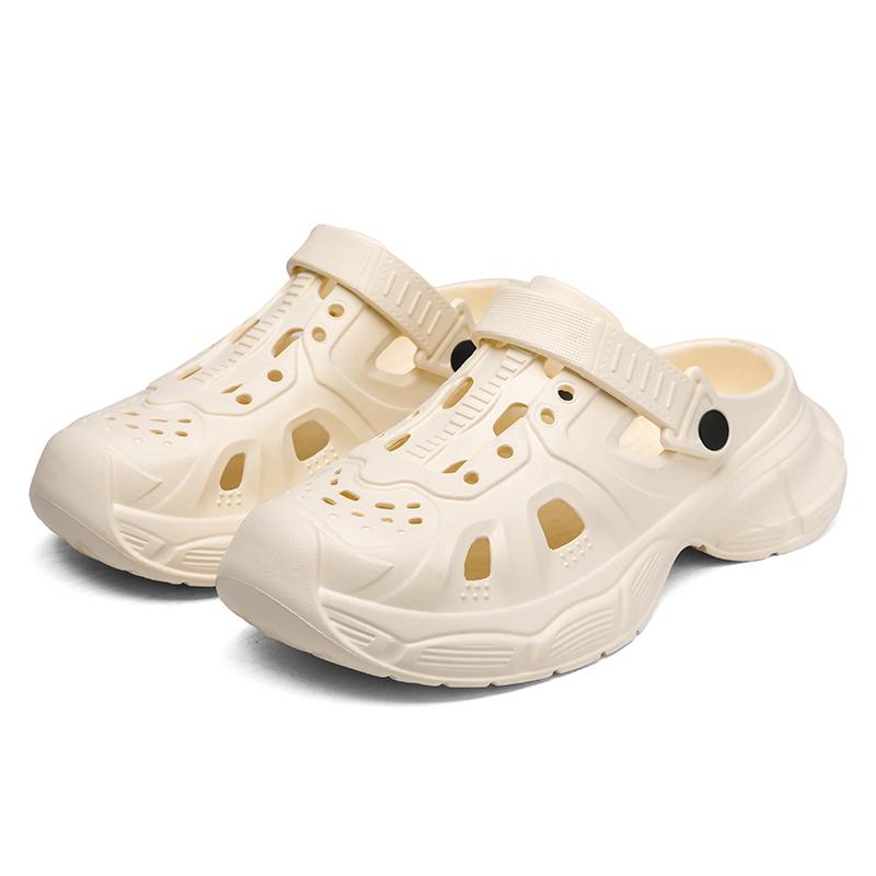 Fashion Hot Selling Men's Slippers EVA Soft and Comfortable Non-slip Beach Sandals Wear-resistant 2024 Fashionable Home Outdoor Slippers