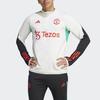adidas Manchester United Fußballtrikots Herren Weiß Verdickt Gerader Schnitt IA7292