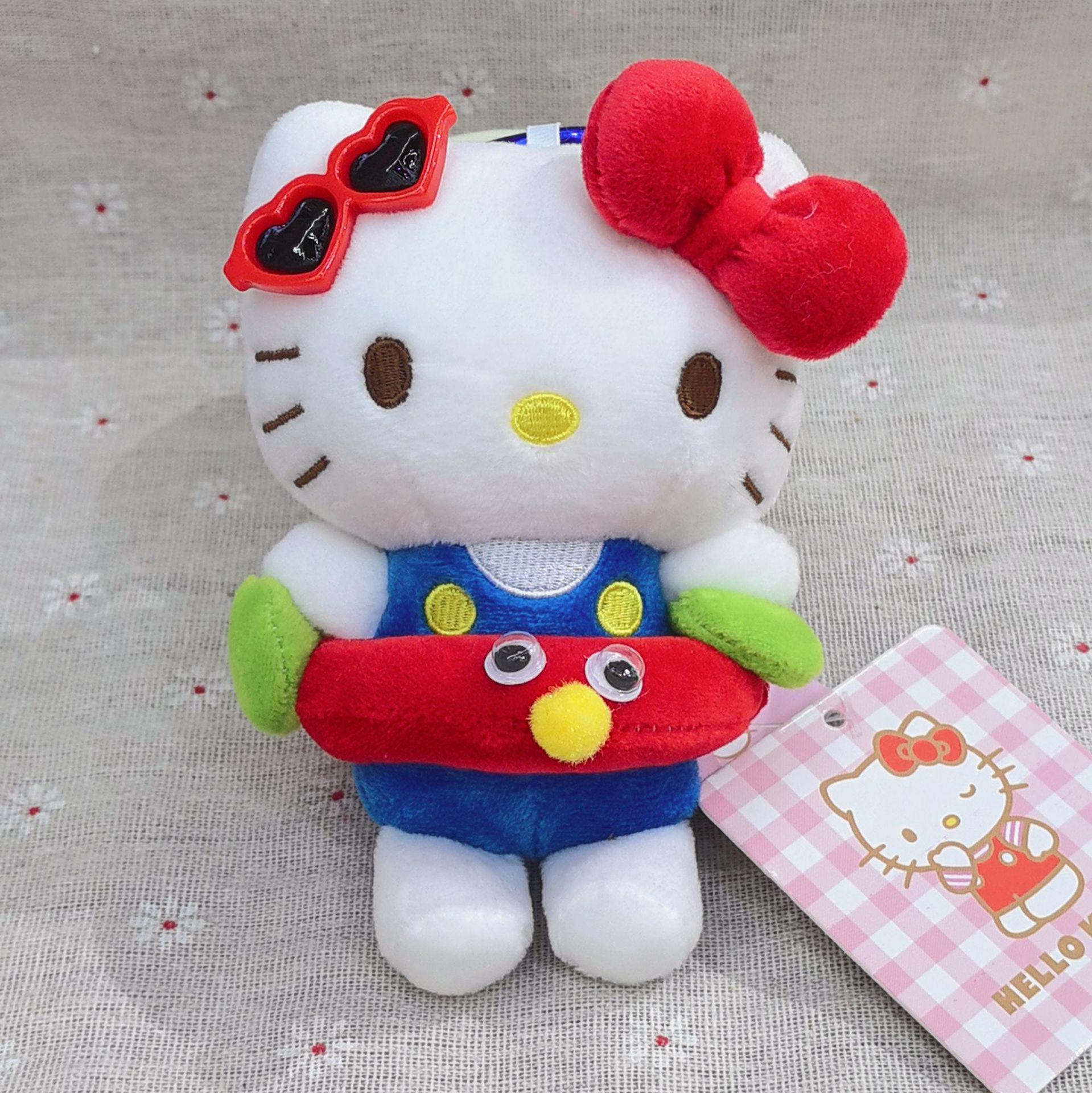 Genuine Hello Kitty Keychain: Chef Hat & Raincoat Pendant 13