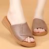 Fashion Fashionable Casual Slippers 2024 Summer New Versatile Outwear Soft Sole Women's Shoes Anti Slip and Durable Flat Bottom Sandals