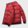Giacca invernale da uomo con piumino spesso - Stile giovanile, casual e alla moda, cappotto in cotone coordinato