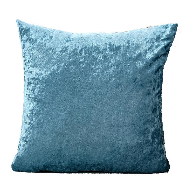 Ice Velvet Throw Pillow Cushion Cover Sofa Pillow Cushion Velvet Bedside Cushion Cover