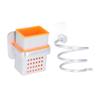 Hair Dryer Holder Free Punch Wall Mounted Universal Size Space Aluminum Blow Dryer Holder for Blow Dryer Toiletries