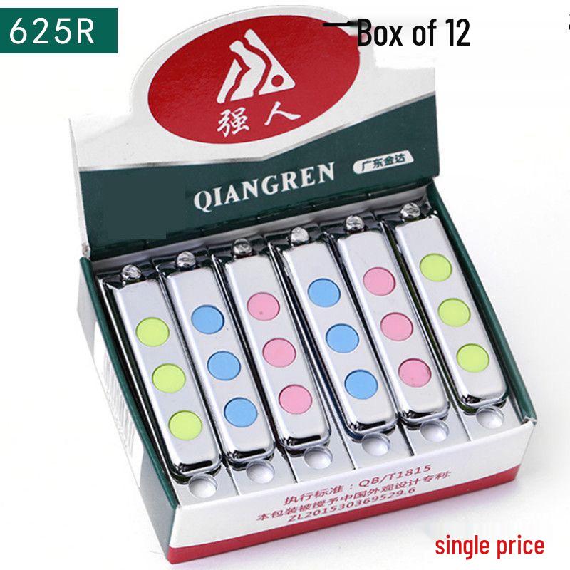 Jindaqiangren Large Carbon Steel Nail Clippers - Flat Mouth Manicure Tool with Free Shipping