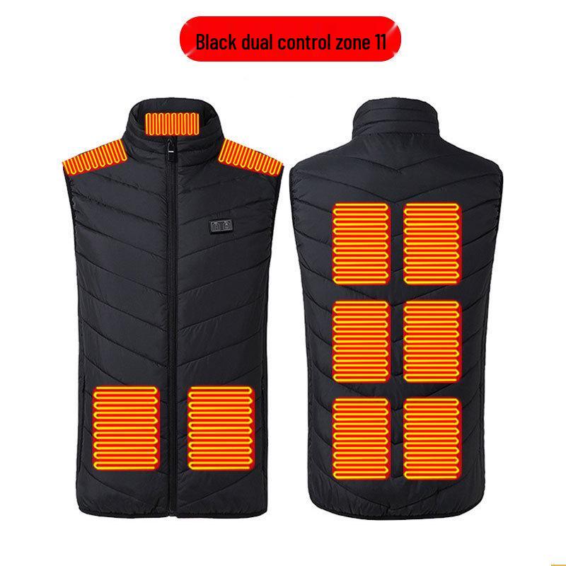Men's USB Electric Heated Vest for Autumn and Winter
