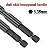 Bit Set For Drill Drill Bits For Stainless Steel Quick-Change Shock-Resistant Anti-Slip Socket Tool Precise Drilling For