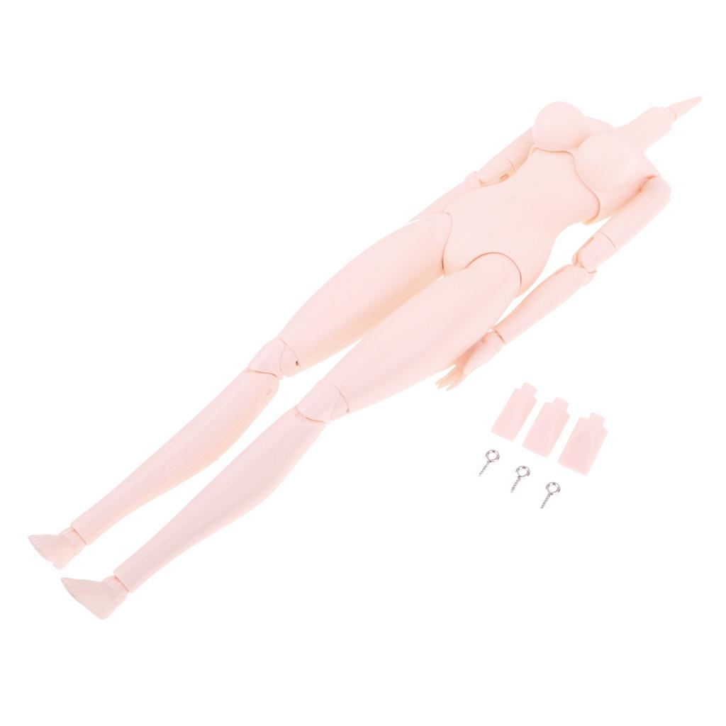 27cm Movable 20 Joints Female Doll Body for Obitsu OB Doll Replacement #A