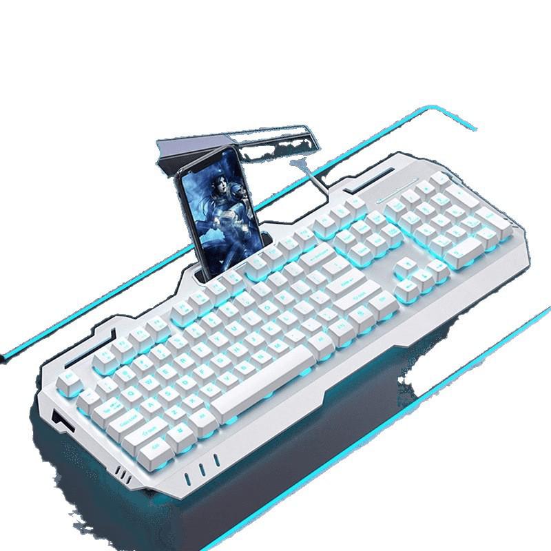 Gaming Keyboard & Mouse Set: True Mechanical Feel, with Headset & Extra Light Option