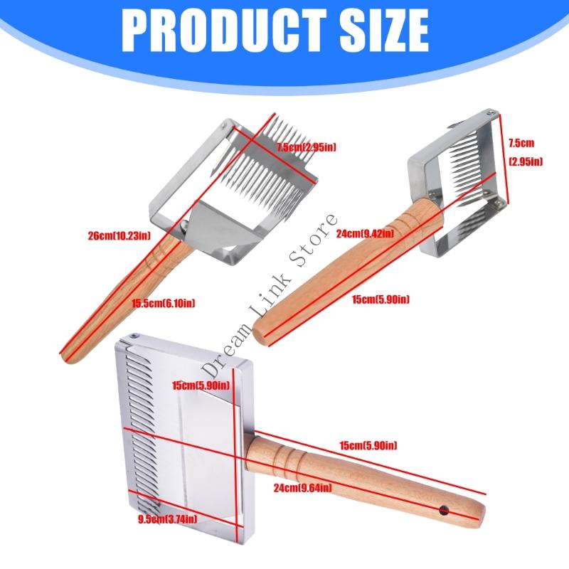 Q1FD Heavy Duty Stainless Steel Scraper Adjustment Beekeeping Equipment