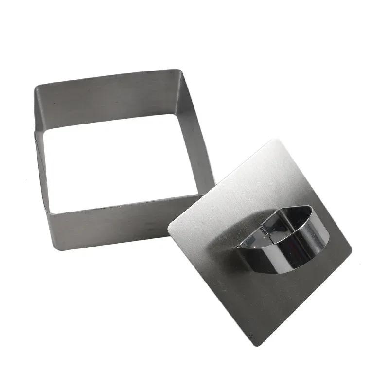 

1 Pcs Heart-shaped Five-pointed Star Biscuit Stainless Steel Mold Salad Diy Bakeware Tool Cake Tool Salad Dessert Sushi Tool