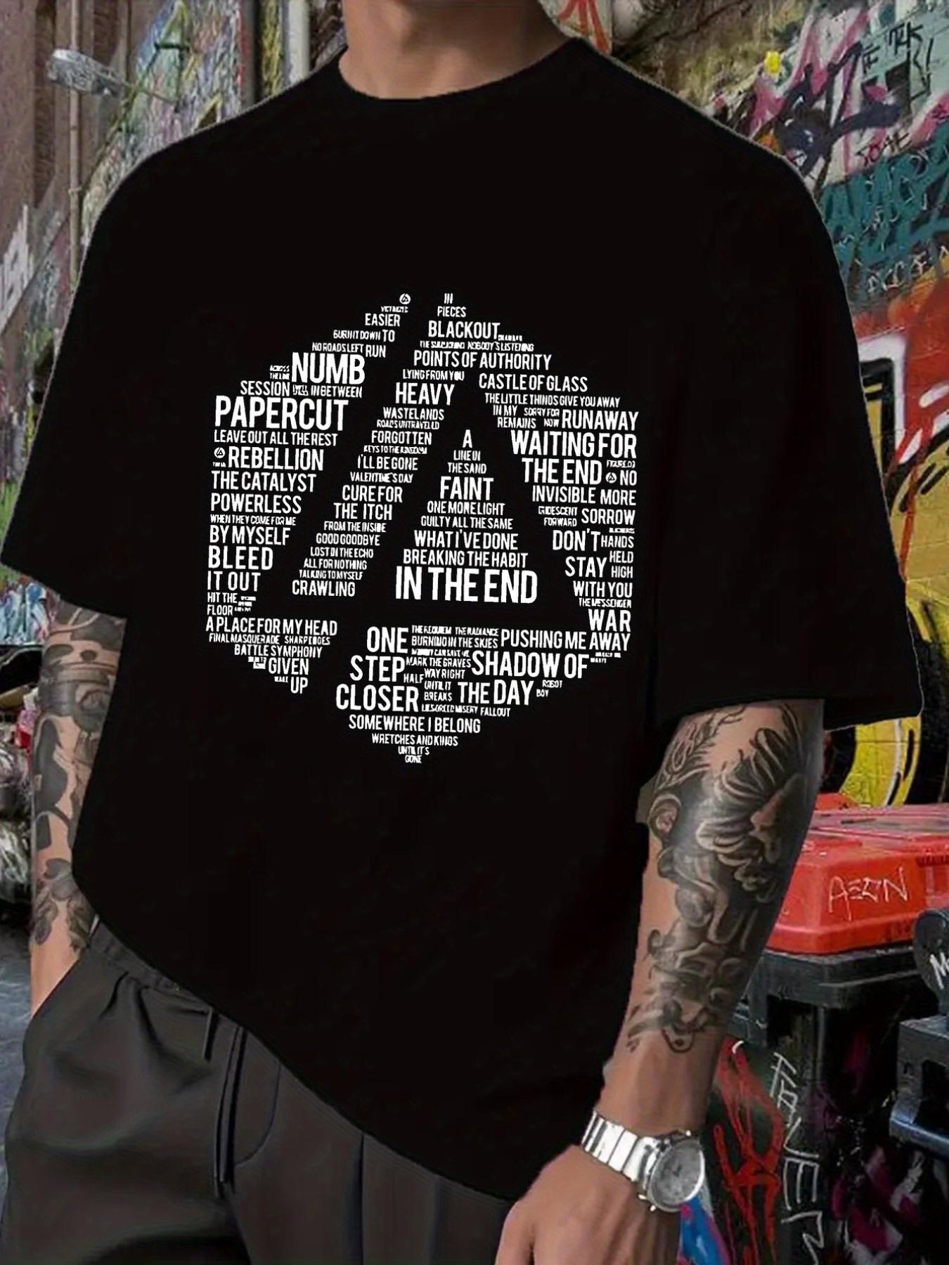 In the End  Graphic T-shirt - Hip Hop Band Design XXXL