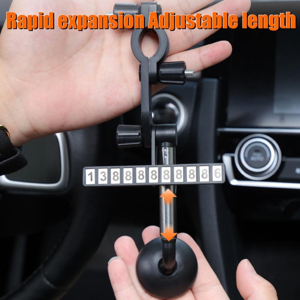 Magnetic Mount Rearview Mirror Phone Holder Multifunction Cell Phone Bracket Car Phone Mount Car