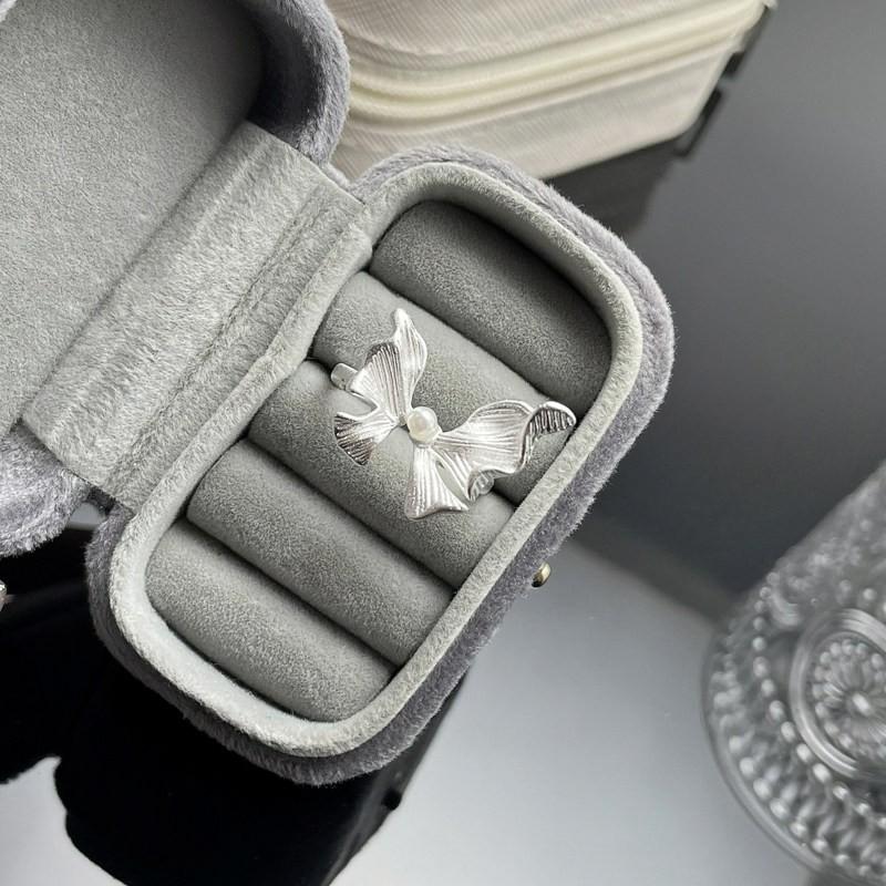 VENTFILLE 925 Sterling Silver Butterfly Ring For Women New Chinese Style Aesthetic Version Adjustable Jewelry Gift Dropshipping