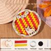 Zodiac Bamboo Weaving DIY Magnet Base Kit: Wooden Frame & Cultural Craft Gift
