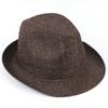 Top Hat Men Middle-aged and Old Men's Jazz Hat Thickened Hat Trendy Sports Outdoor Hat