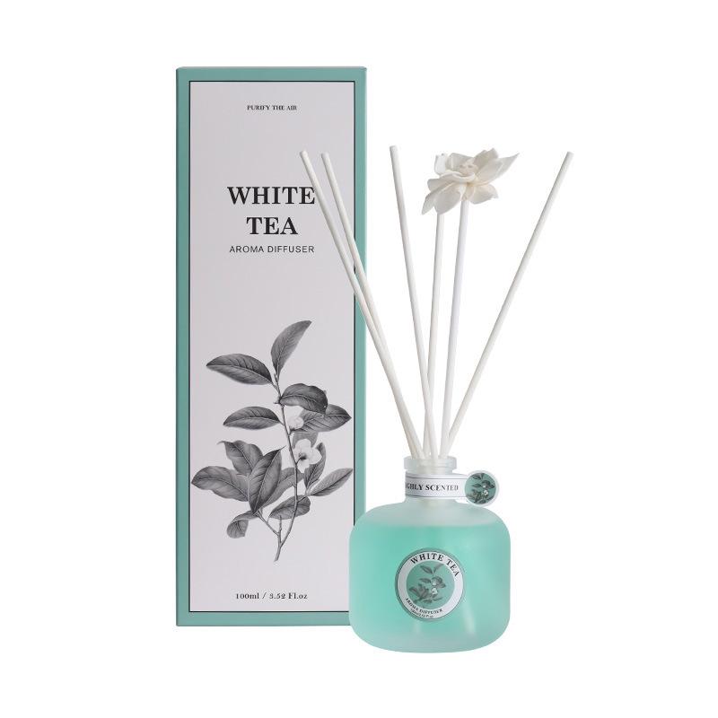 Creative Indoor Flameless Rattan Aromatherapy Diffuser with Essential Oil Fragrance Ornament