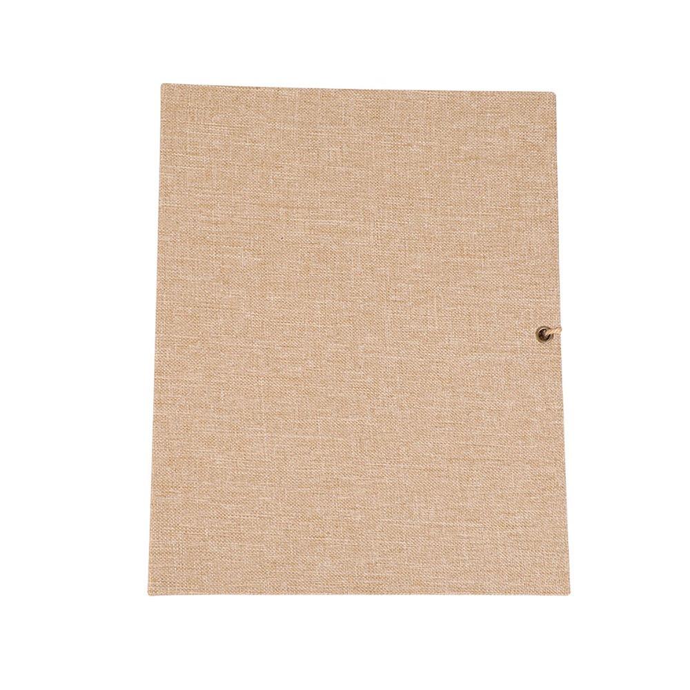 10,43x8,27 Zoll DIY Scrapbooking-Album 30 Seiten Erinnerungs-Scrapbook Leinen Bastel-Kartenalbum Geburtstagsgeschenk