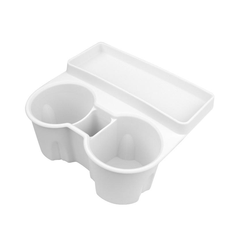Water Cup Holder For Tesla Model Y /model 3 Central Control Cup Holder Drink Holder Storage Tray Car Interior Accessories