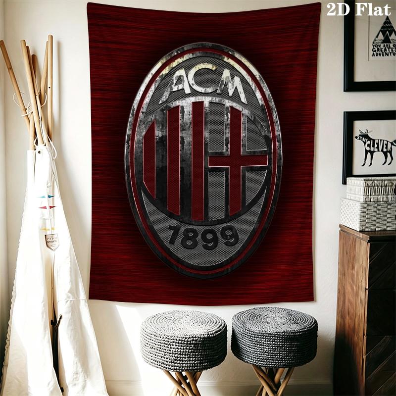 Llx0916Ac Milan Wall Tapestry Aesthetic Wall Hanging Printed Fabric Blanket Decorative Tapestries for Bedroom Living Room Home Decor