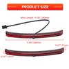 Motorcycle LED Fender Blades Brake Running Light Accessories For Harley Street Glide Trike FLHXXX Tri Glide Ultra Classic
