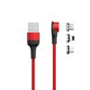 60W Fast Charging Magnetic Elbow Type-C Cable for Apple, Huawei, Android Phones