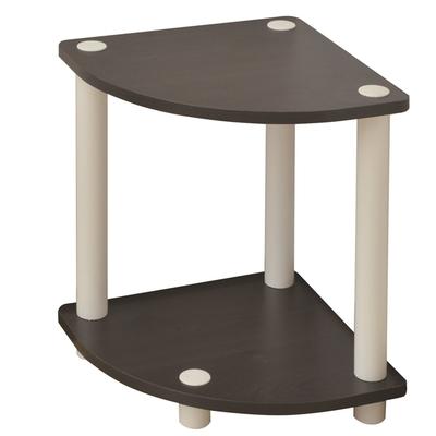 DSR-2CL Corner Rack, 2 Tiers, 30cm Wide X 30cm Deep