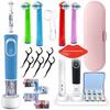 Electric Toothbrush - Oral B - Kids 100 Frozen - 7600 Oscillations - 2 Modes - with Complete Accessories