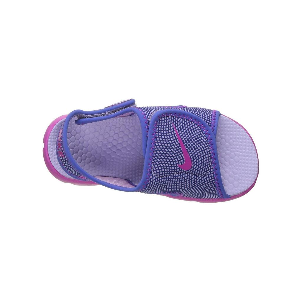 Nike Sunray Adjust 4 Cushioning Breathable Low Top Toddler Shoes Fuchsia Infant And Toddler 386521-504