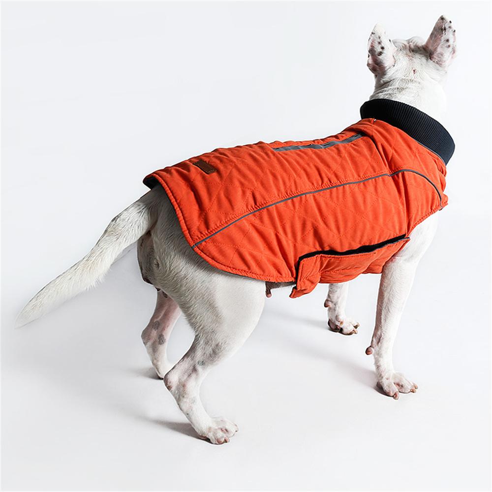 Winter Big Dog Coat Clothes Warm Reflective Pet Vest Jacket for Small Medium Large Dogs Bull Terrier Weimaraner Disfraz Perro