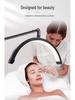 16" Half-Moon Beauty Light 20W with Articulated Arm for Nails, Microblading, Eyebrows, Eyelashes, Extensions, and U-Shaped Light