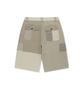 Mattengkim Patchwork Cargo Bermuda Pants For Men In Beige