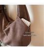 Vintage Large Capacity Women's Tote Bag - Autumn/Winter Minimalist Handbag, Versatile High-End Korean Shoulder Bag