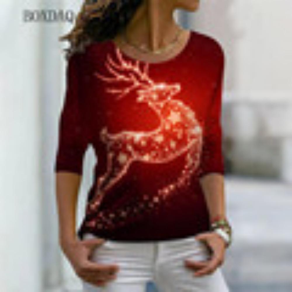 

Женские модные футболки с градиентным 3D-принтом Весна Осень Длинный рукав Узор тай-дай Уличные женские футболки 6XL Большой размер Повседневные топы L