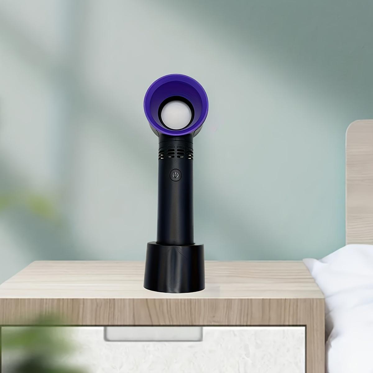 

1PC Portable Bladeless Fan - Ultimate Summer Coolness Solution, Compact and Lightweight Design for On-the-Go Refreshment Other чёрный