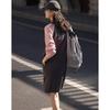 Demana Modern Academy Style Sweatshirt Dress