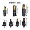 7pcs Drill Powered Operation Rivet Nut Tool Multifunctional Rivet Tool  Hardware Applications