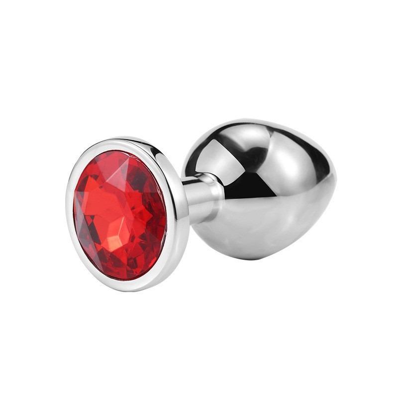 3PCS Multi Size Metal Diamond Anal Buttplug Toys for Men Women Couples Anal Expanders Sm Adult Sex Toys Gay Extreme Sex Bdsm Sex