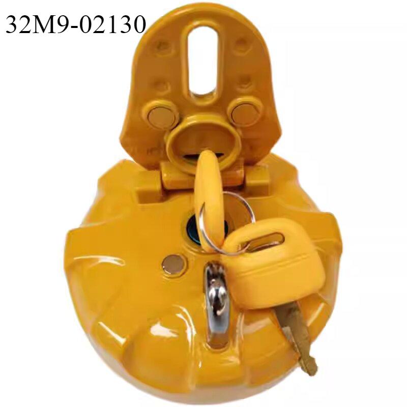Excavator Parts R-9 R140-9 R210-9 R215-9 Diesel Fuel Tank Cap 32M9-02130 32M902130 Normal Quality