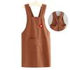 Cotton Kitchen Aprons Breathable Wear Resistant Restaurant Work Clothes Soft Anti fouling Coffee House Aprons Home