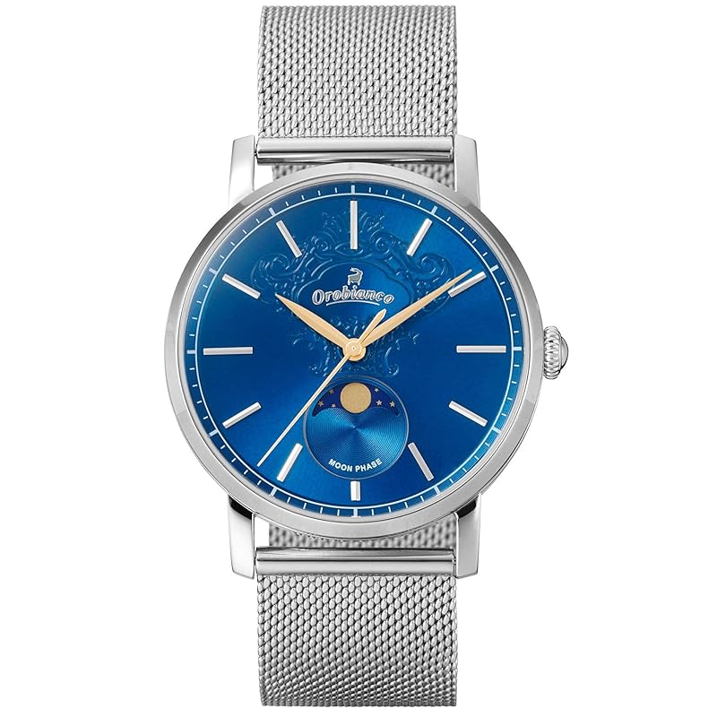 

[Orobianco] watch OR0077-501 men s Officially imported product silver