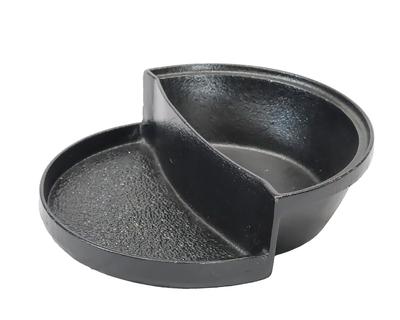 Oală de gătit cu capac din fontă Asahi Castle Enterprise, cu aromă, pentru uz comercial (Yakiniku/Shabu Shabu) (Compatibil cu gaz/IH)