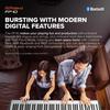 Roland FP-10-BK Electronic Piano, Portable Piano, Black