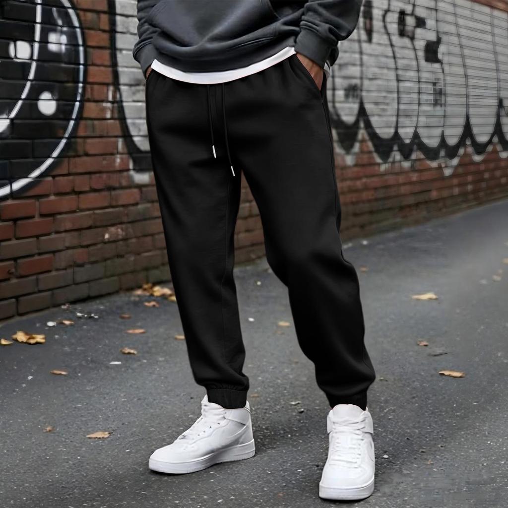 Unisex Casual Sweatpants Loose Fit Color Jogger Pants with Tapered Cuffs for Workout and Everyday Wear