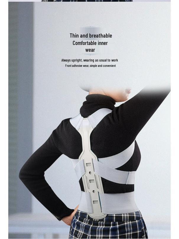 Adjustable Posture Corrector Belt for Adults & Children - Invisible Back and Shoulder Support