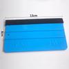 Color-Changing Protective Film Scraper with Replaceable Velvet Cloth for Car and Wallpaper Use
