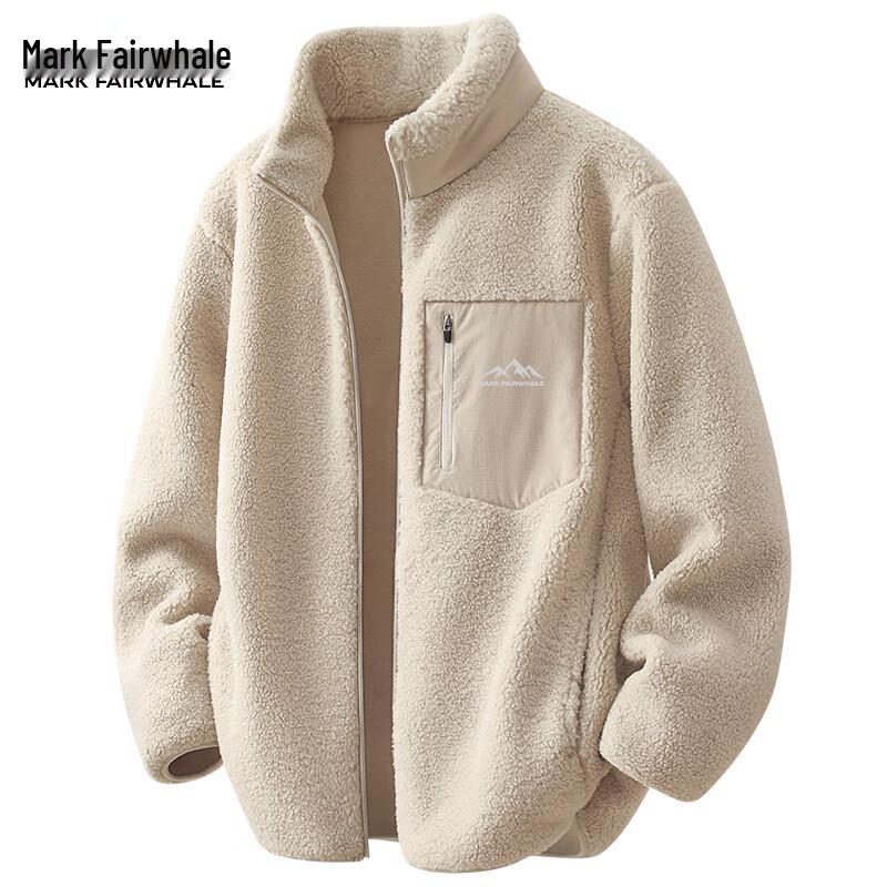 Mark Fairwhale Men's Fleece-Lined Stand Collar Jacket